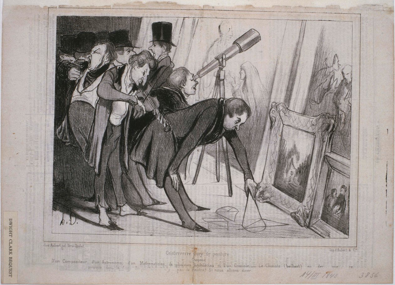 Ünlü Resim Jürisi by Honoré Daumier