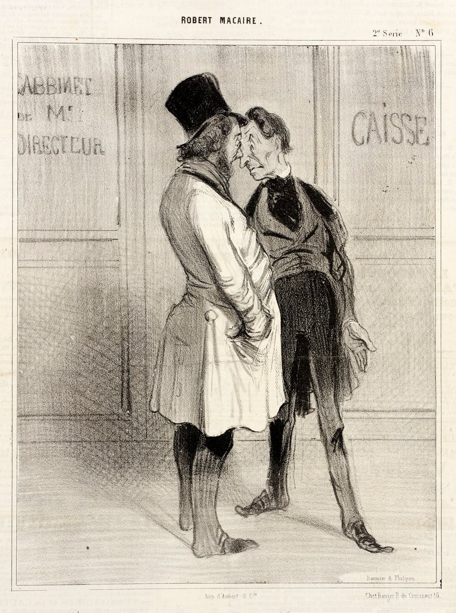 İyi! sevgili yönetmen by Honoré Daumier