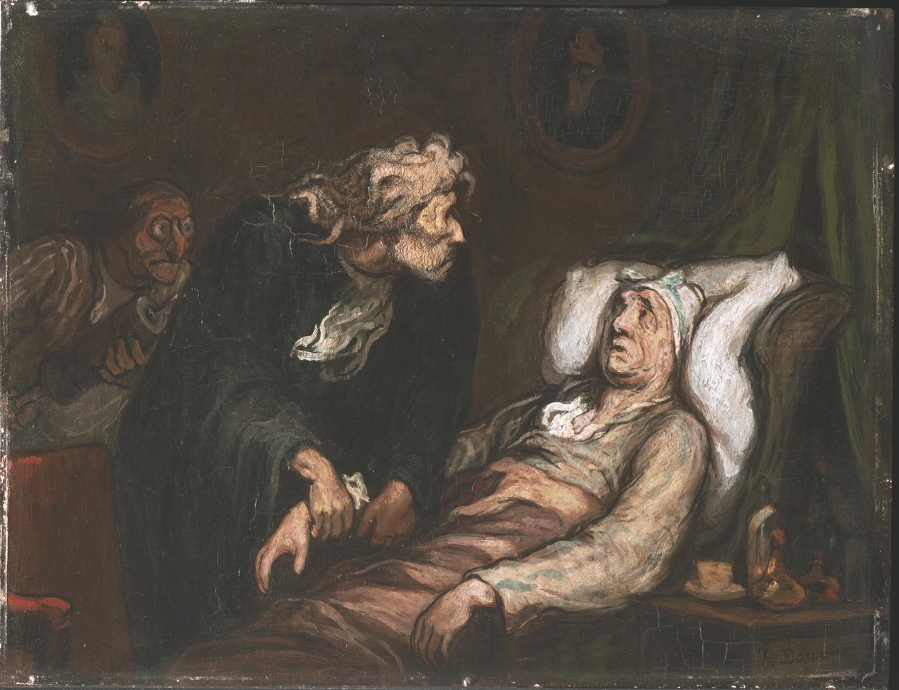 hayali hasta by Honoré Daumier
