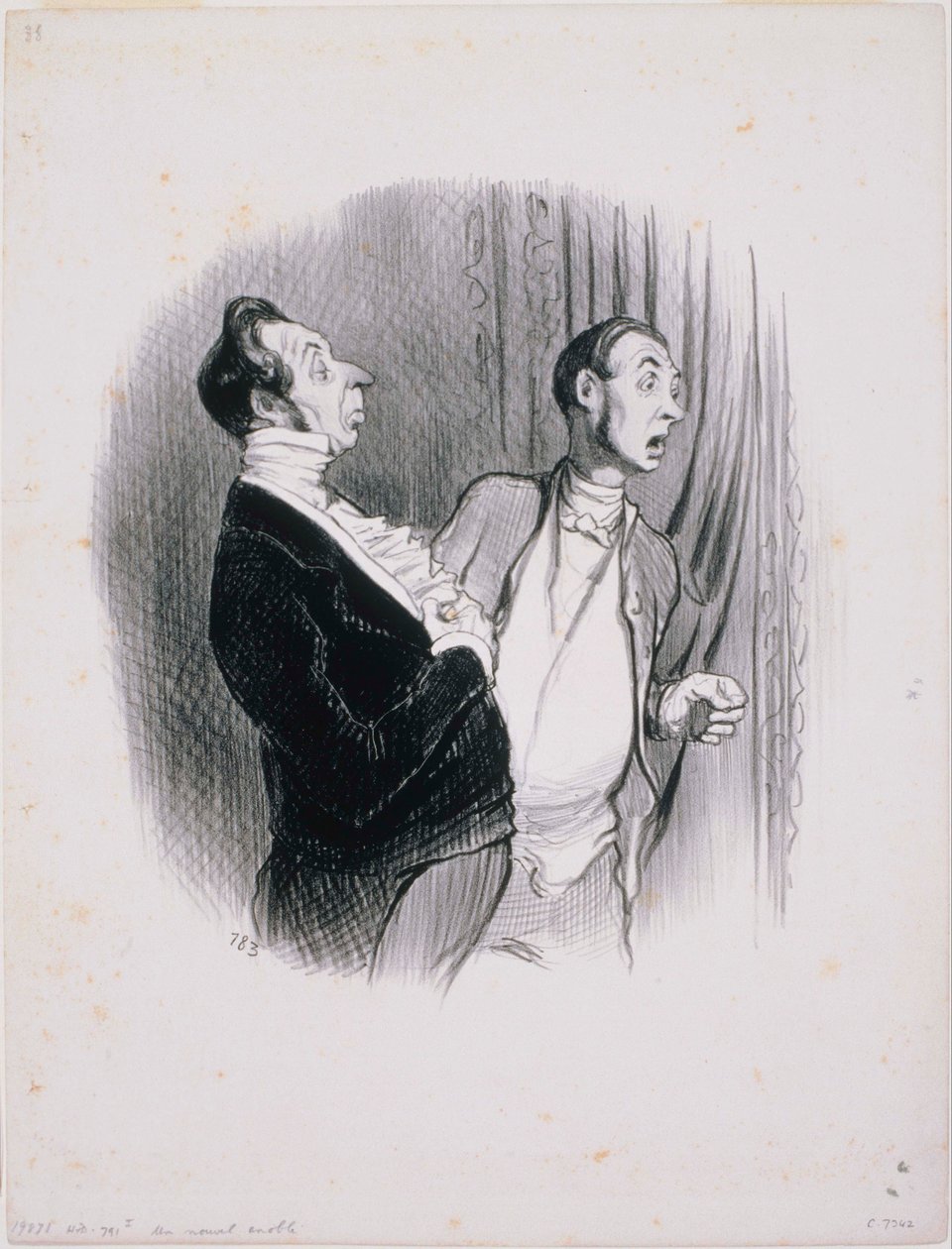 Hayatın Güzel Günleri - Yeni Bir Soylu by Honoré Daumier