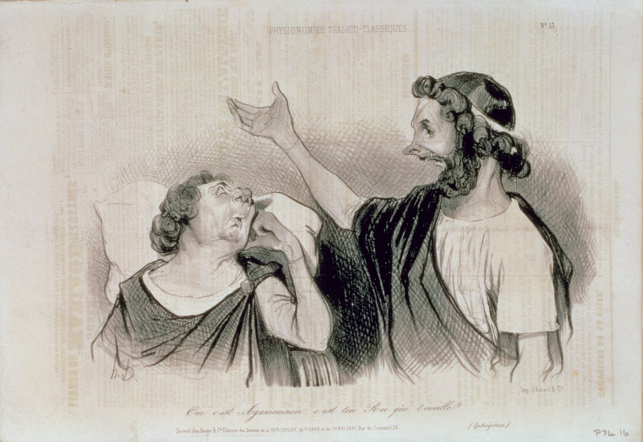 Klasik Tragedya Karakterlerinin Fizyonomisi; Evet, sizi uyandıran kralınız Agamemnon
