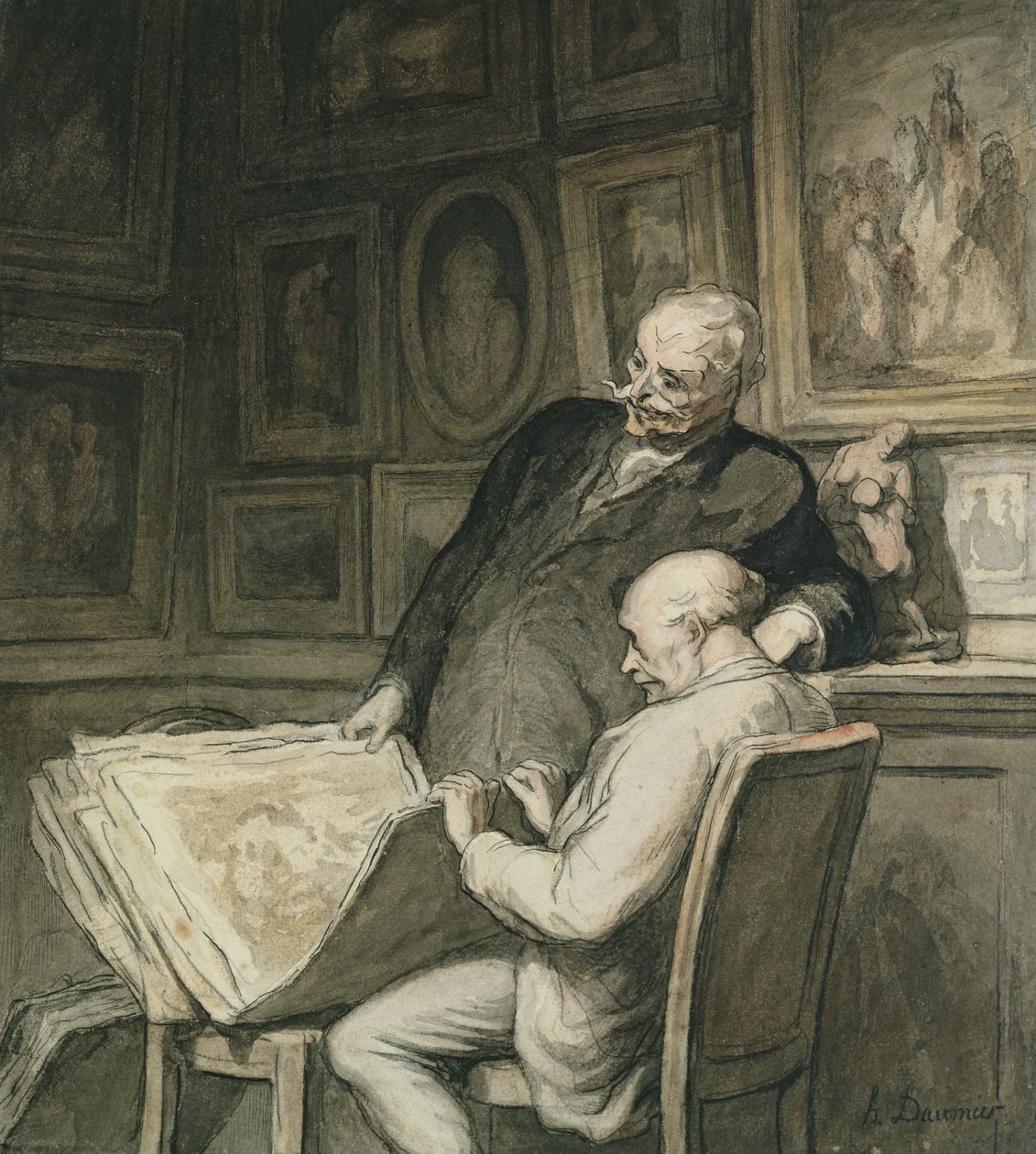 Baskı Koleksiyonerleri by Honoré Daumier