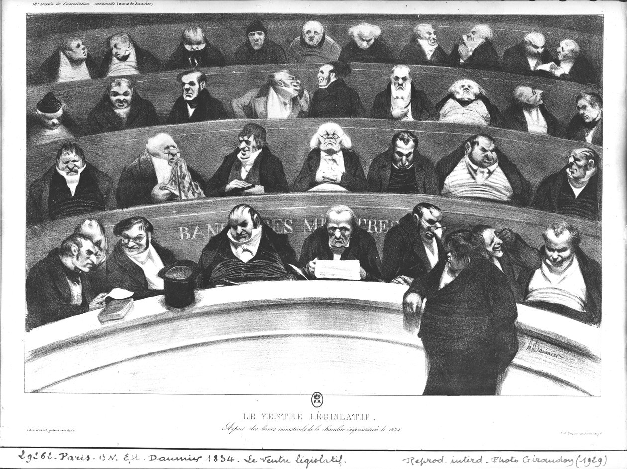 Yasama Meclisinin Midesi, 1834