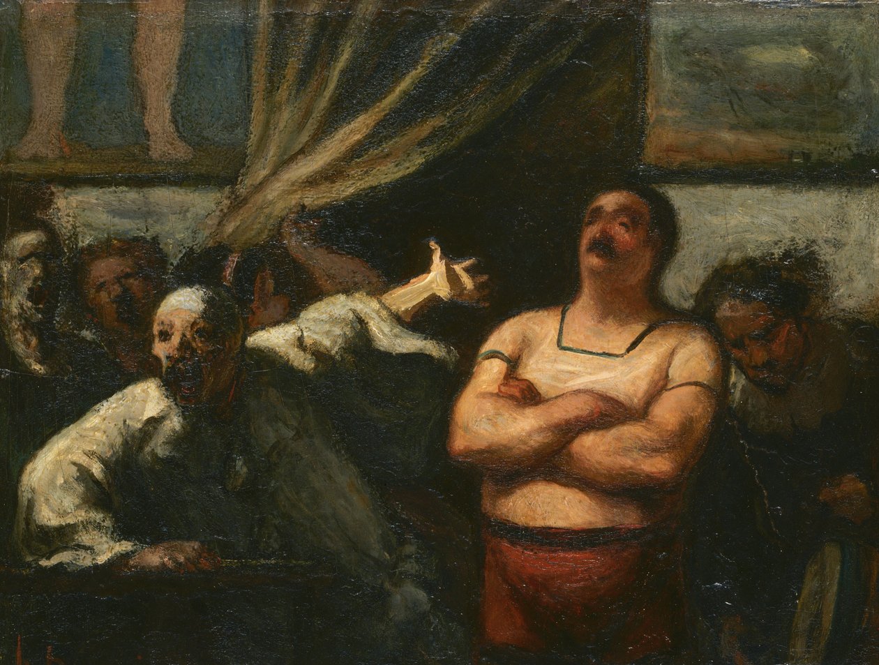 Güçlü Adam by Honoré Daumier