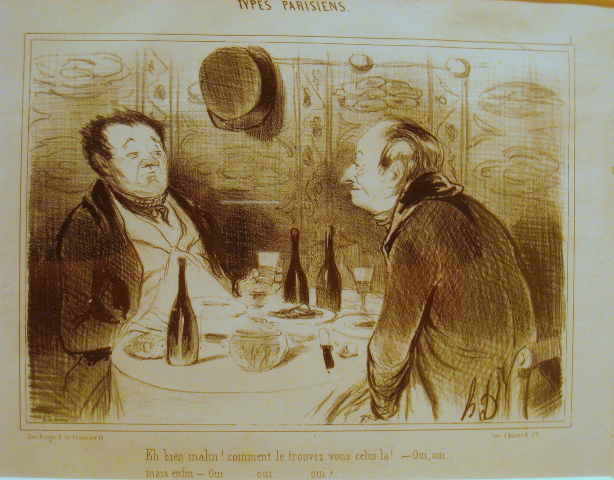 Paris türleri by Honoré Daumier