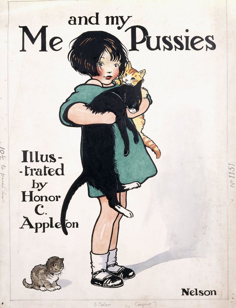 Ben ve Pussies için bir ön kapak tasarımı by Honor Charlotte Appleton