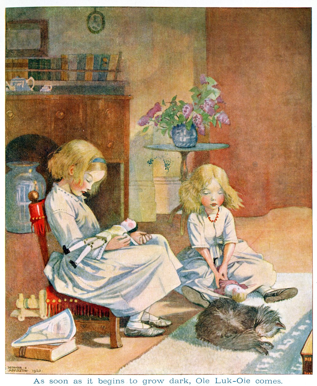 Karanlık olmaya başlar başlamaz, Hans Christian Andersen