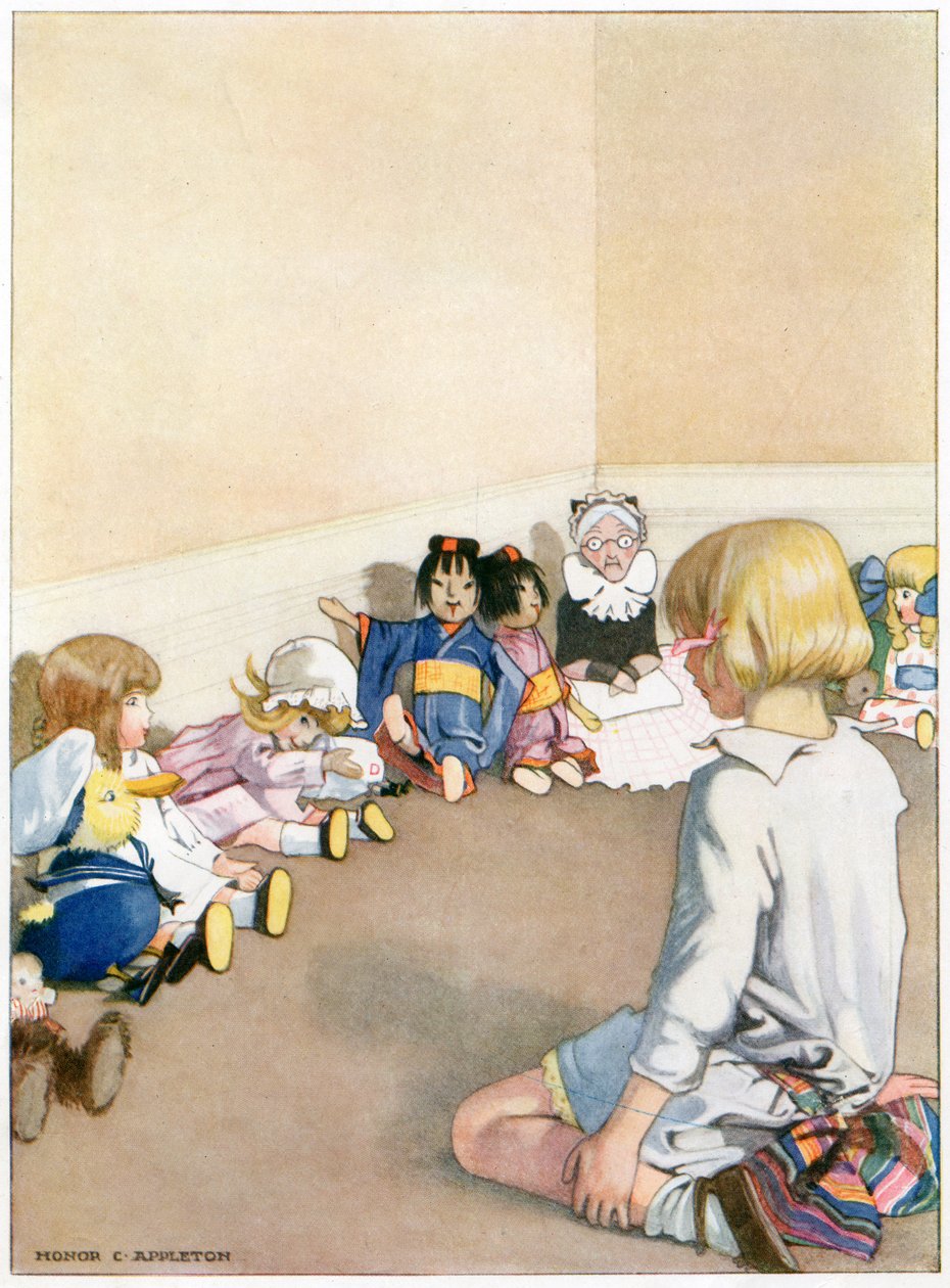 "Yeniden iyi olmaları biraz zaman aldı", H.C. Cradock, Blackie & Son, Ltd. tarafından yayınlandı (renkli taş) by Honor Charlotte Appleton