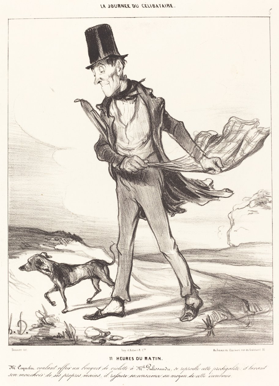11:00 by Honoré Daumier