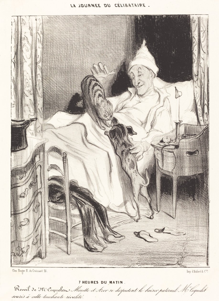 sabah 7 by Honoré Daumier