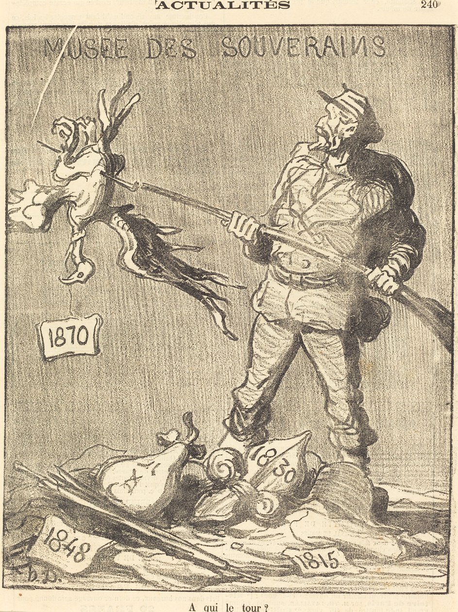 Sıradaki kim? by Honoré Daumier