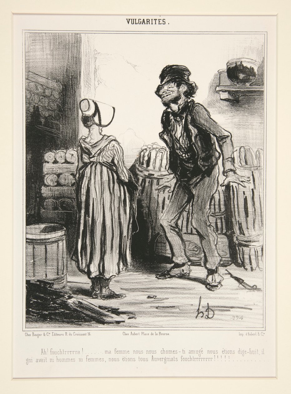 Ah! Fouchtrrrrrra! by Honoré Daumier