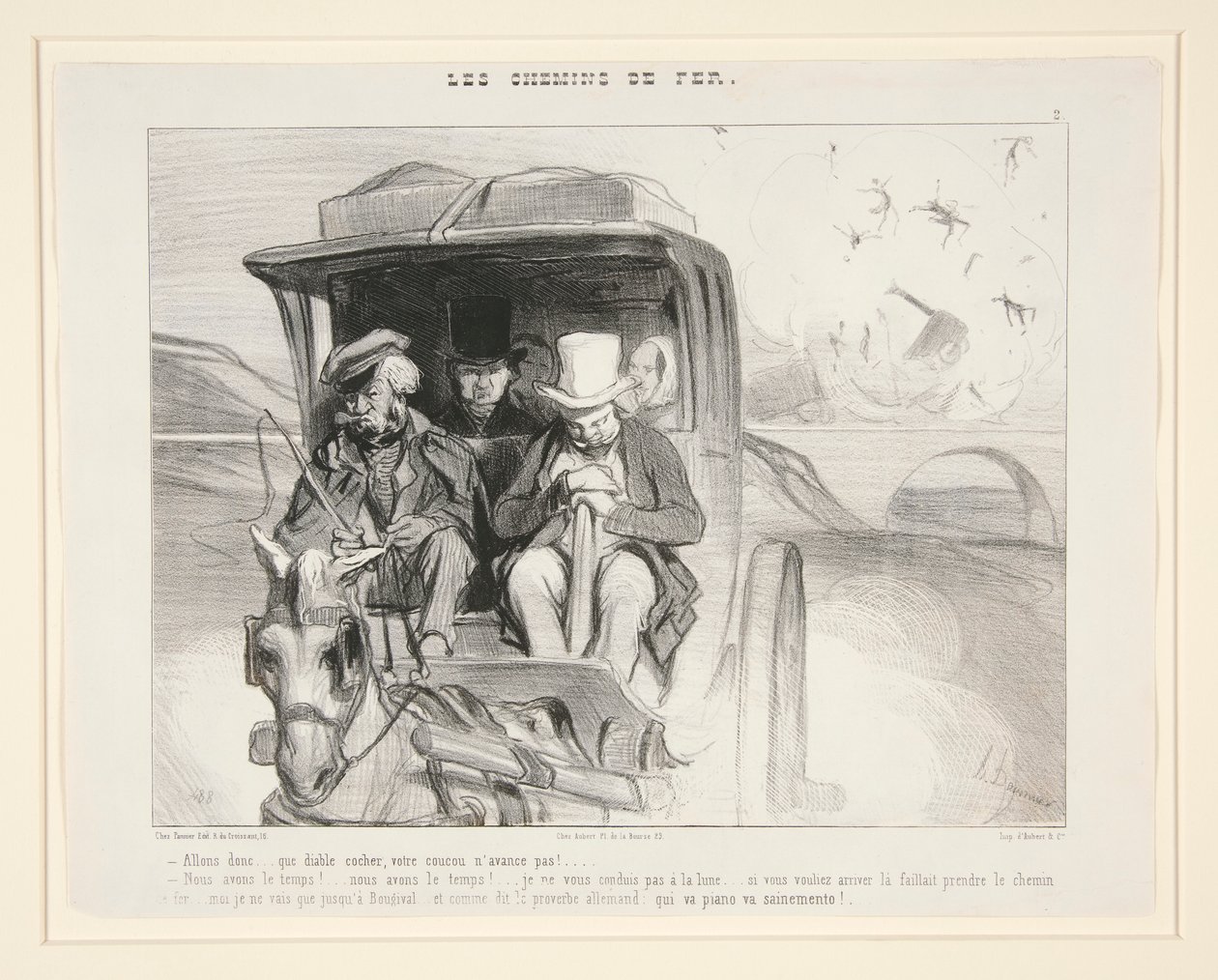 o zaman hadi gidelim by Honoré Daumier