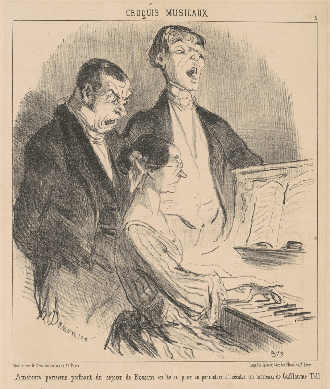Parisli amatörler Rossini