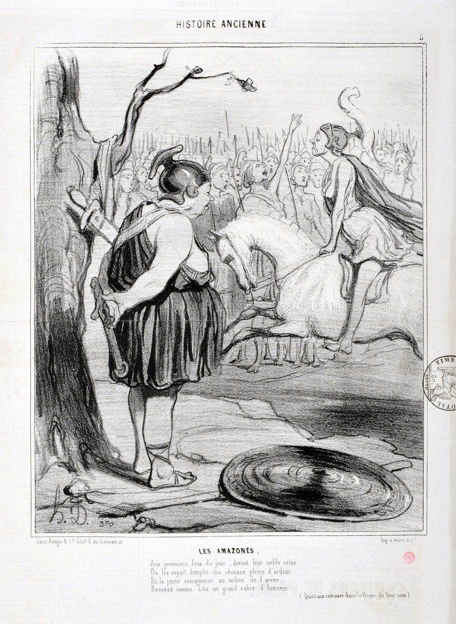 Honore Daumier (1808-1879) Charivari