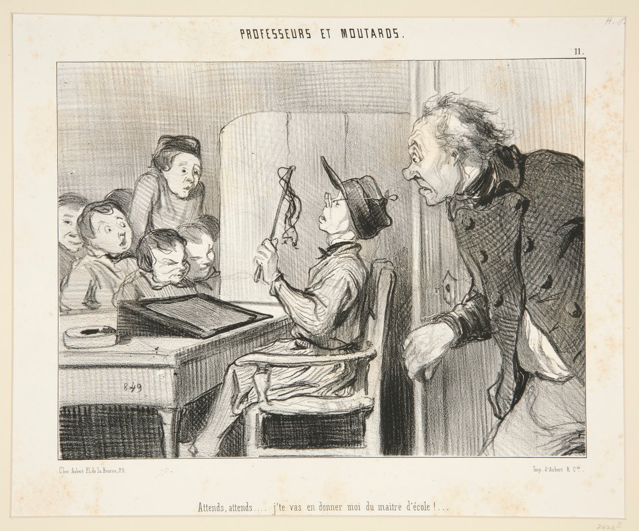 katılıyor by Honoré Daumier