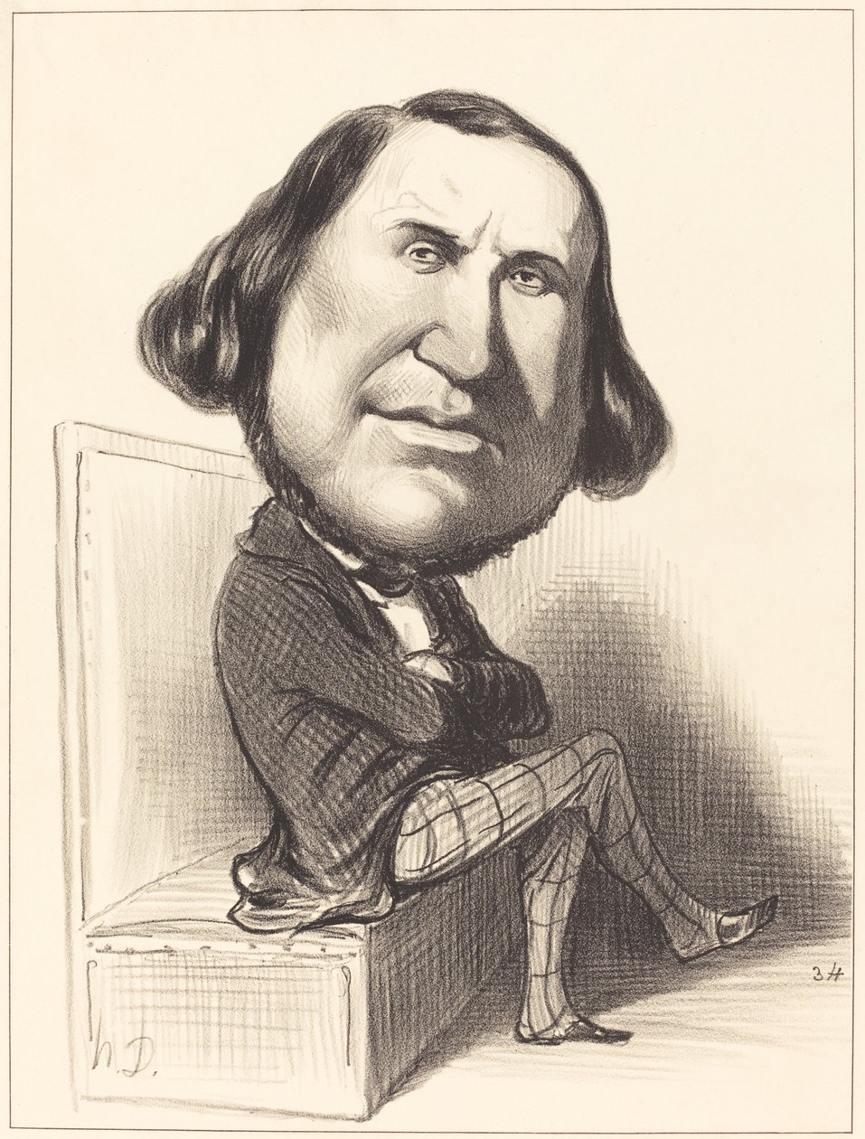 ağustos akşamı by Honoré Daumier