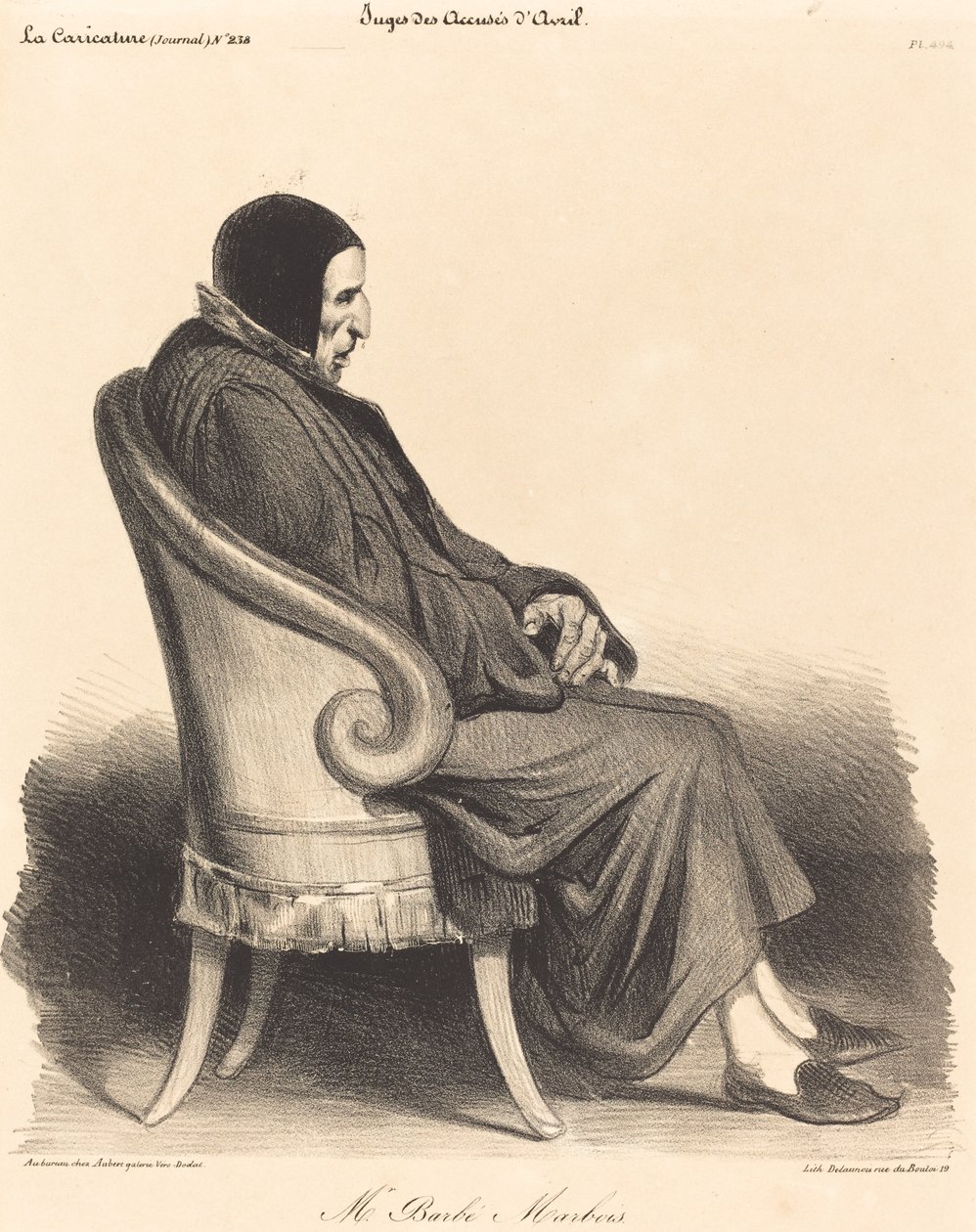 Barbe-Marbois by Honoré Daumier
