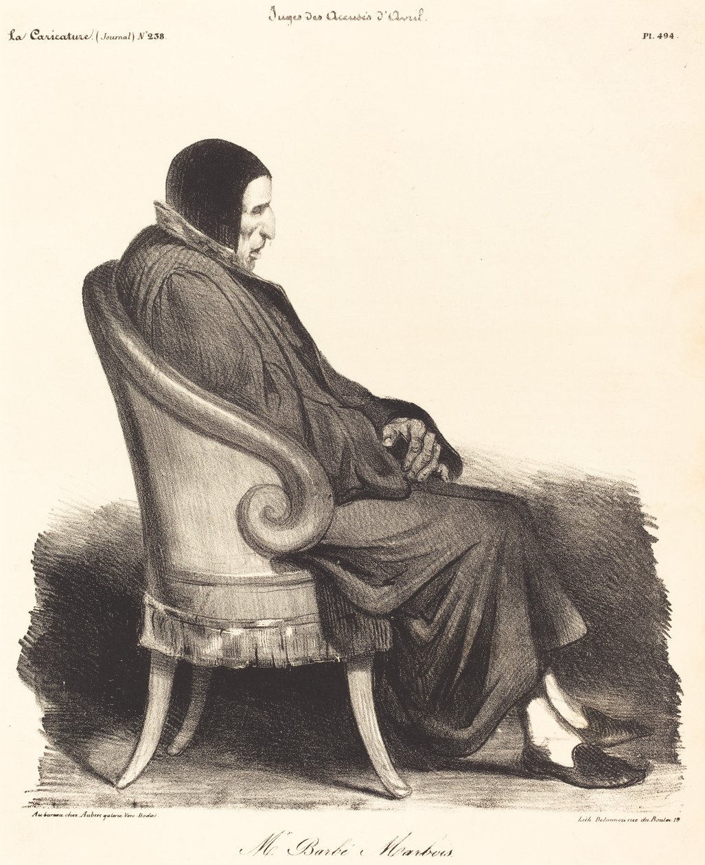 Barbe-Marbois by Honoré Daumier