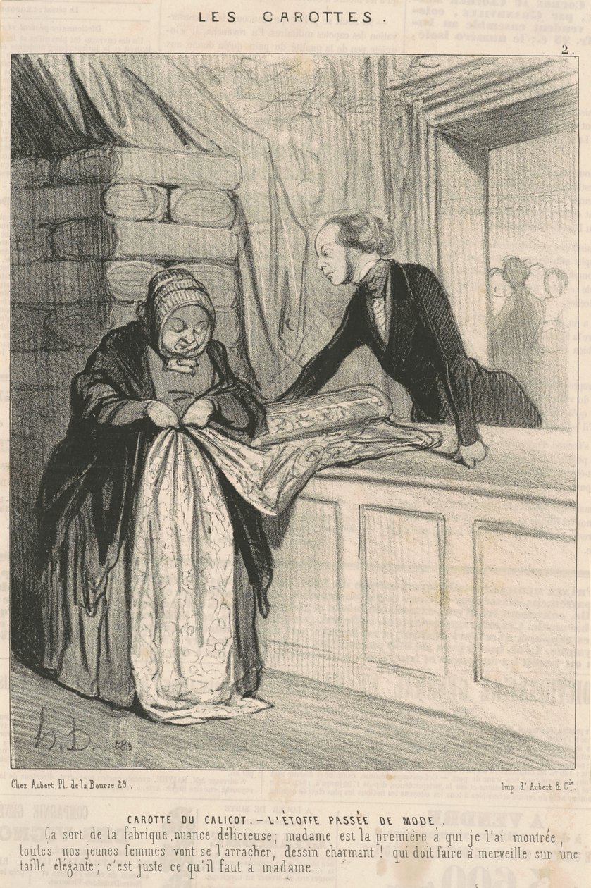 patiska havuç by Honoré Daumier