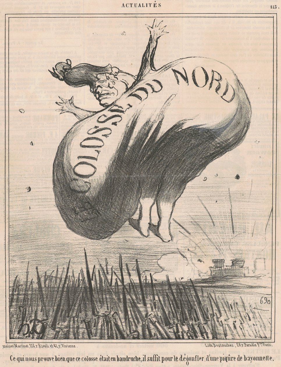 Bu da bize kanıtlıyor ki... bu devasa... by Honoré Daumier