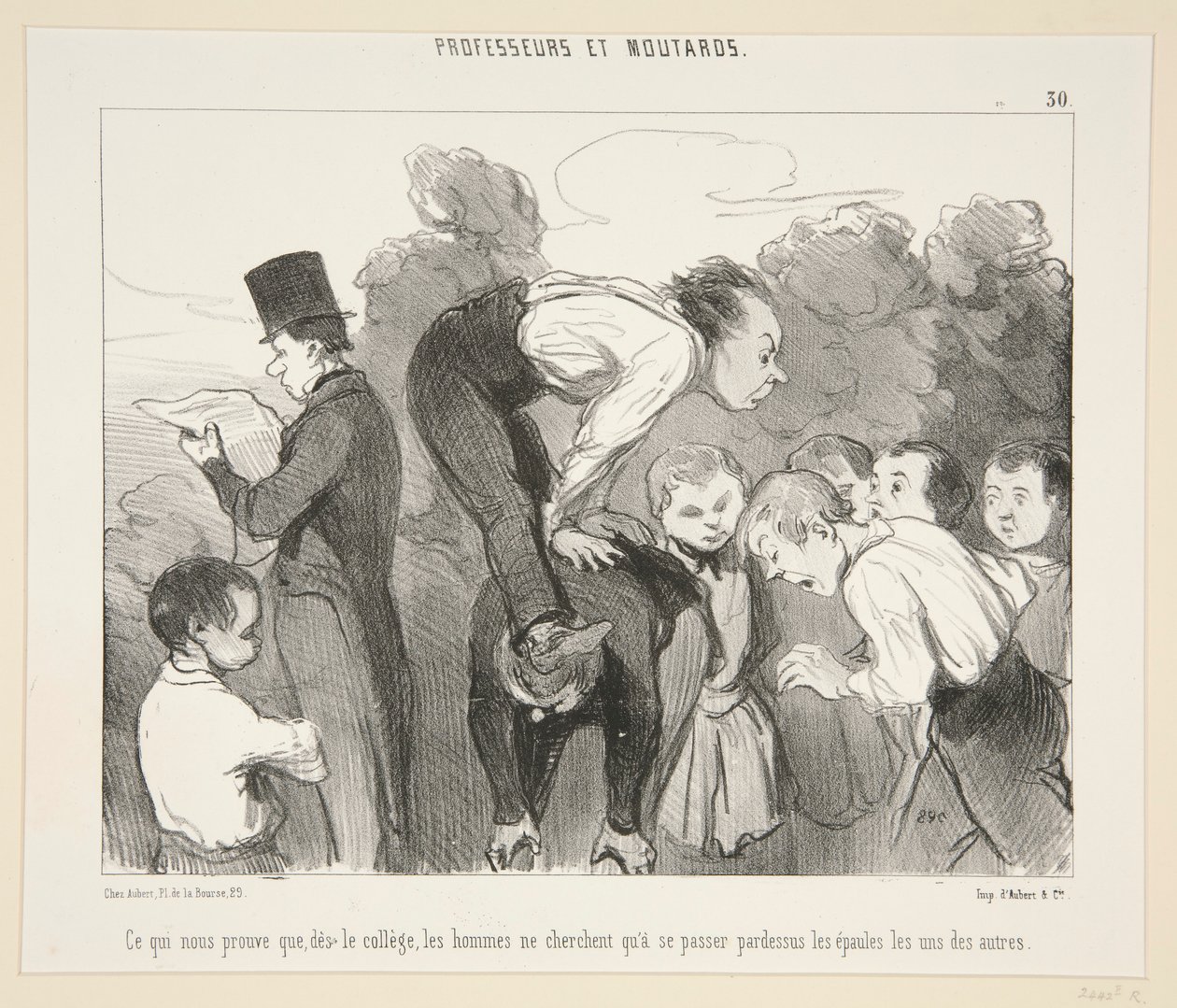 Bu da bize şunu kanıtlıyor, üniversiteden by Honoré Daumier