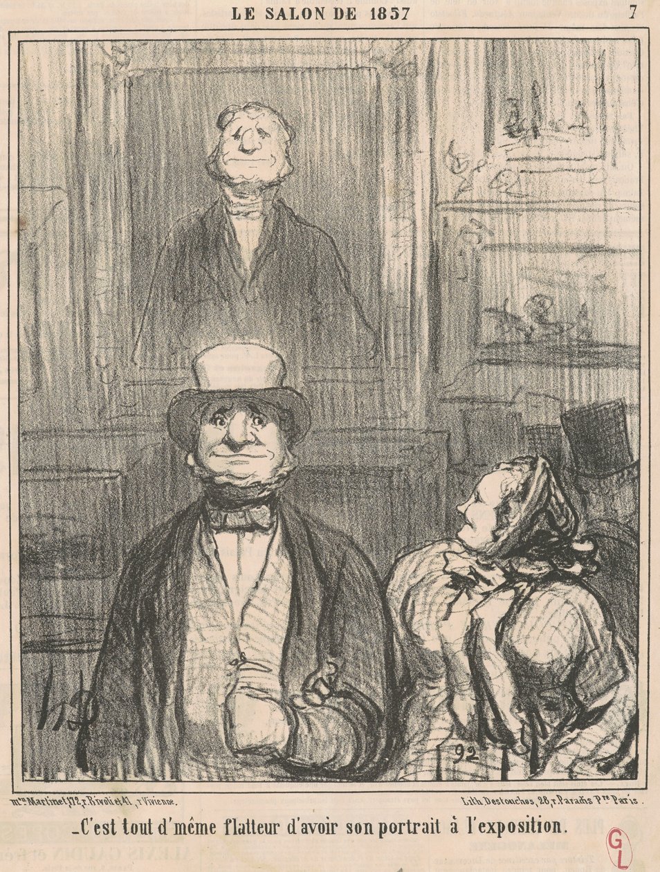 Hepsi aynı gurur verici by Honoré Daumier