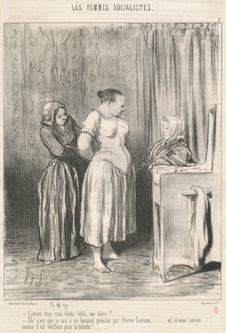 ne kadar güzelsin canım ... by Honoré Daumier