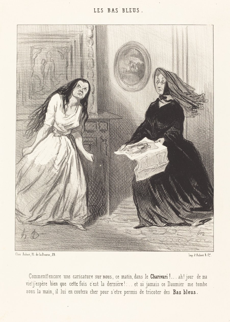 Nasıl! bizden bir karikatür daha... by Honoré Daumier