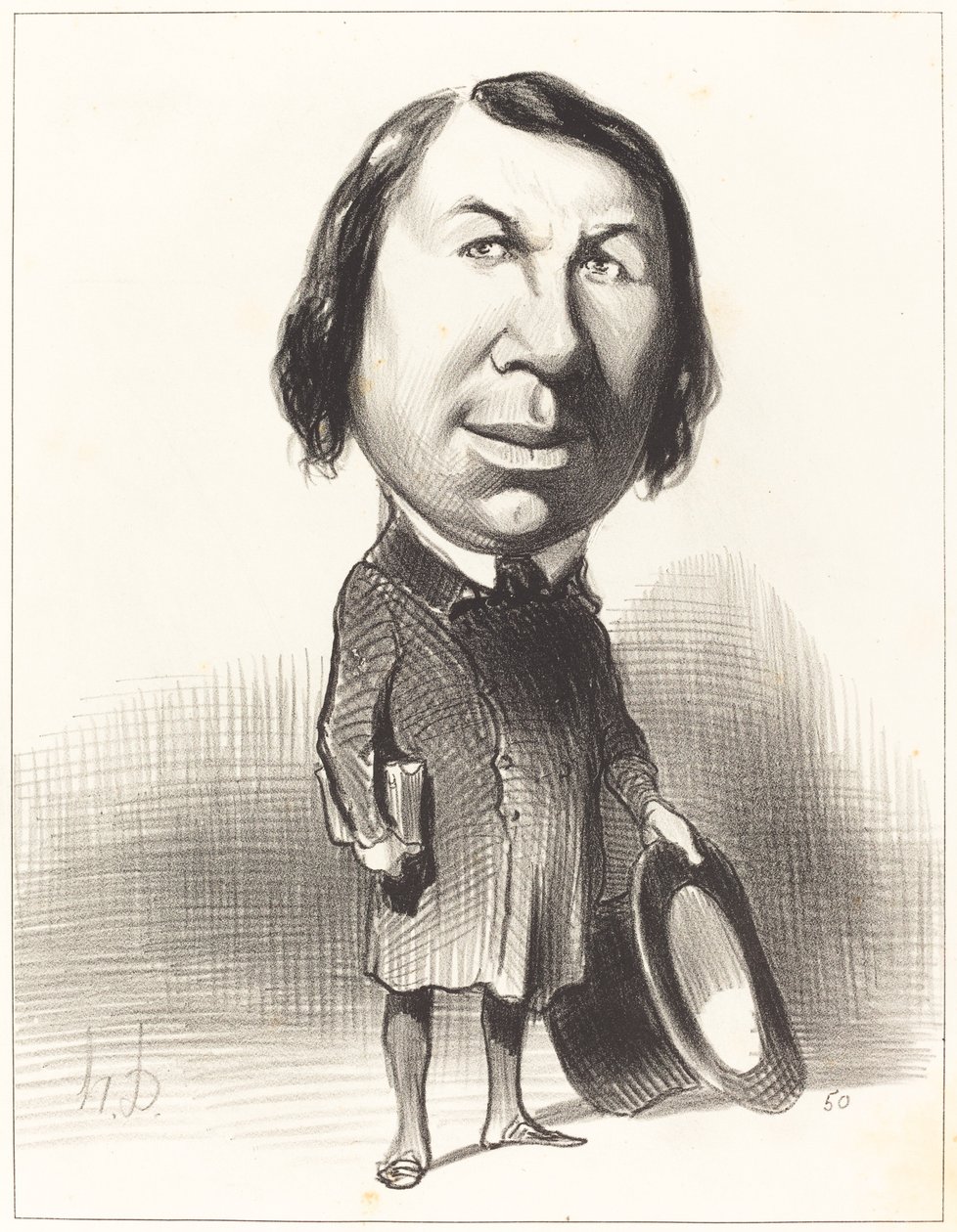 Montalembert Kontu by Honoré Daumier