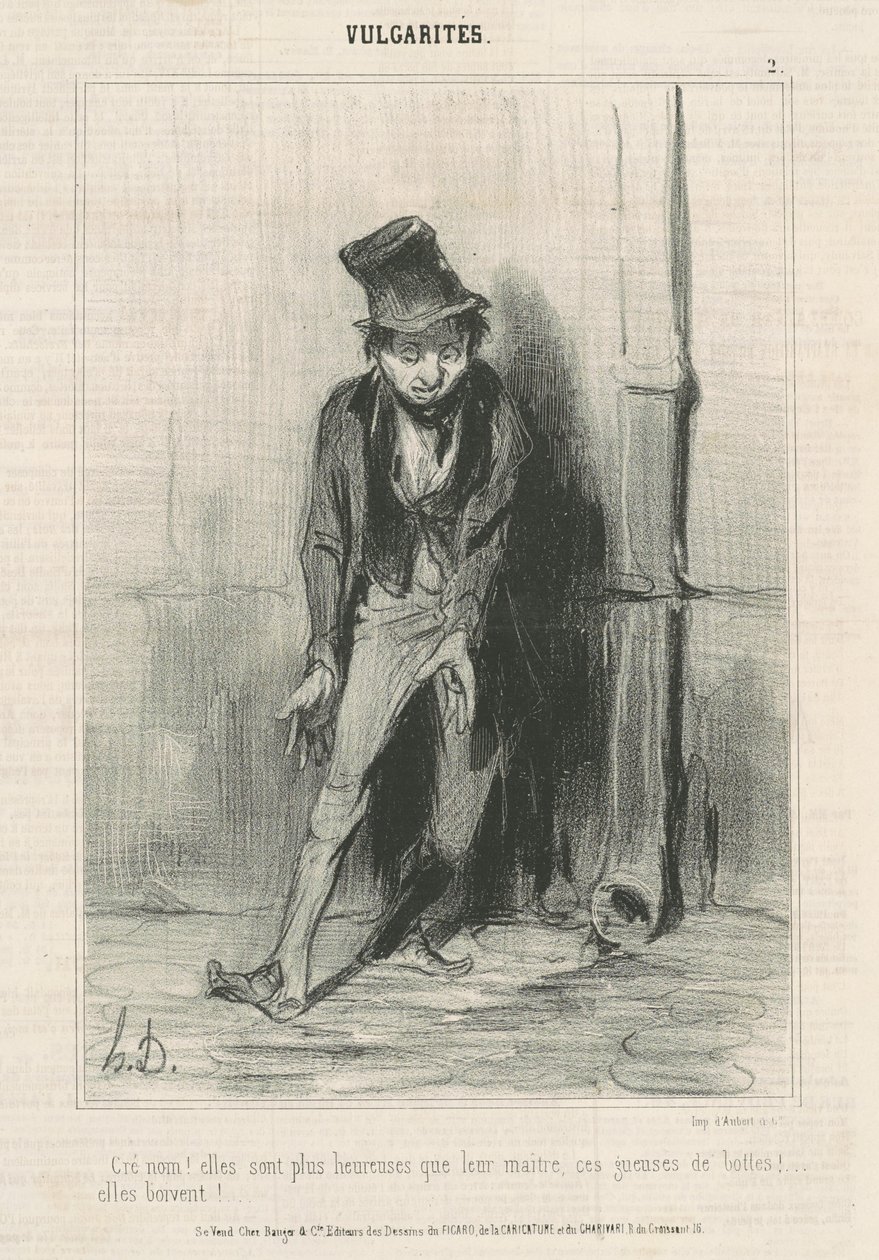 Cré nom: Onlar daha mutlu... by Honoré Daumier