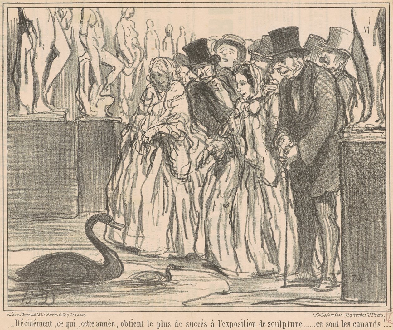 Kesinlikle, bu yıl ne alır... by Honoré Daumier