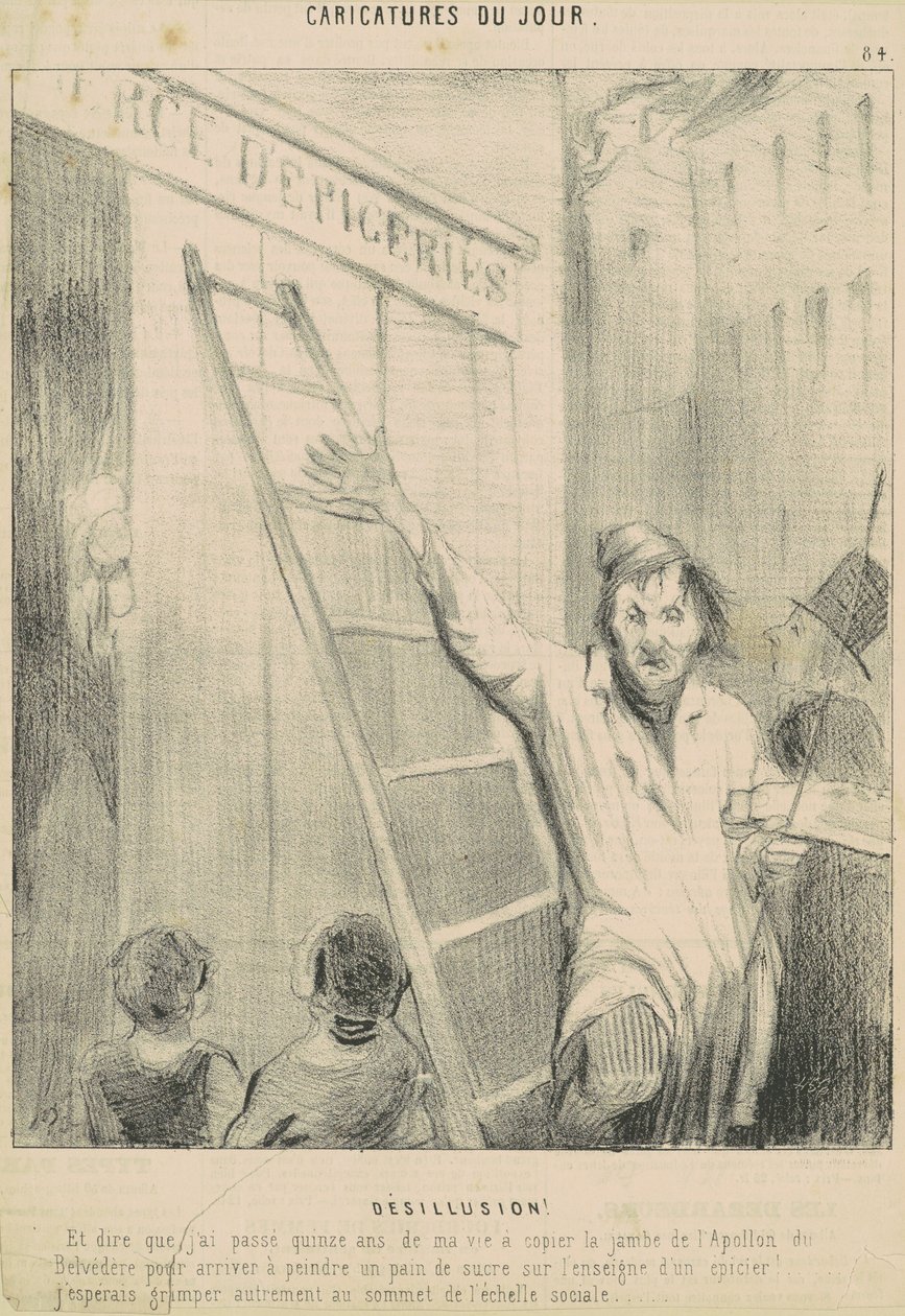 Hayal kırıklığı! by Honoré Daumier