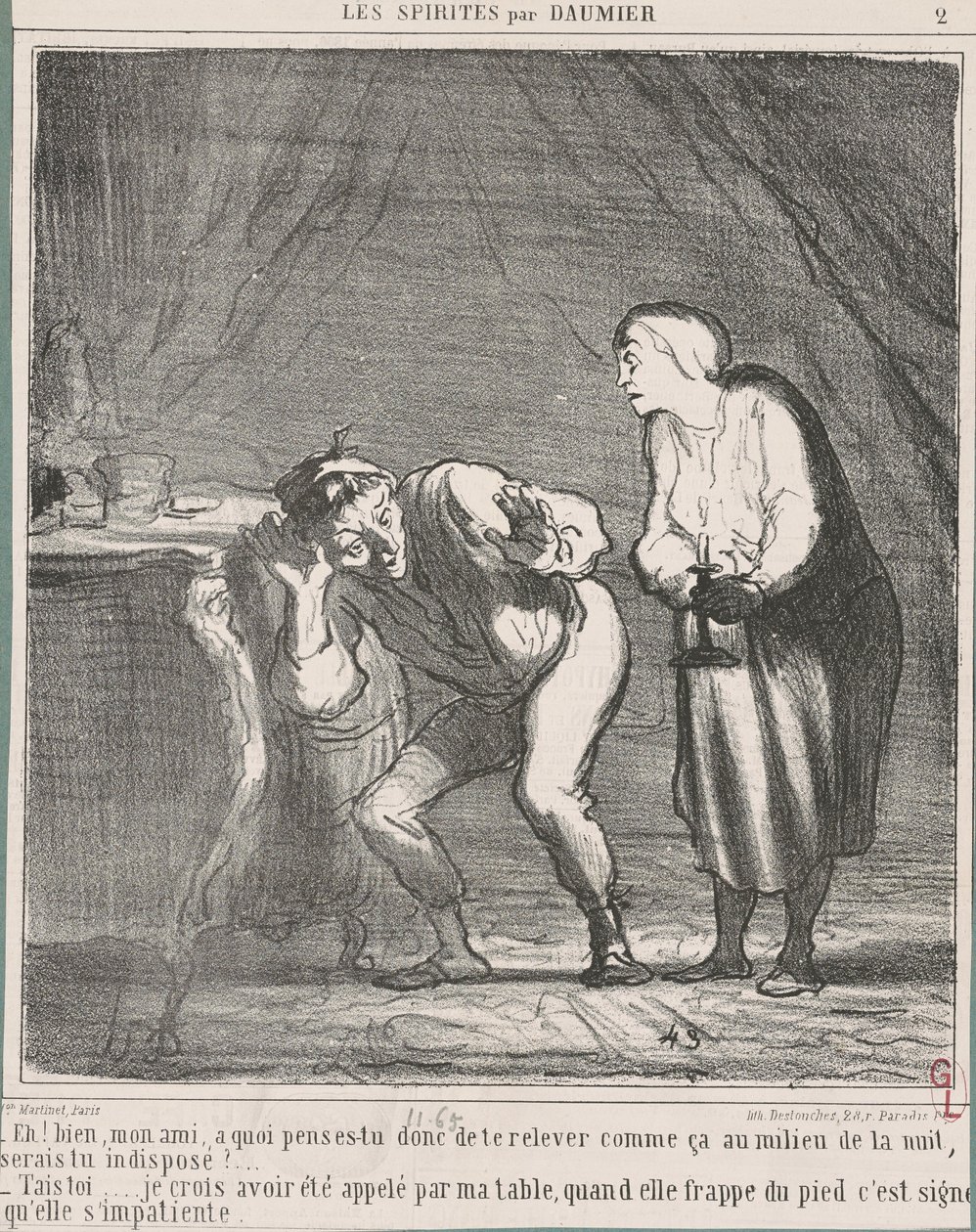 Hey! Pekala... arkadaşım, ne düşünüyorsun? ... by Honoré Daumier