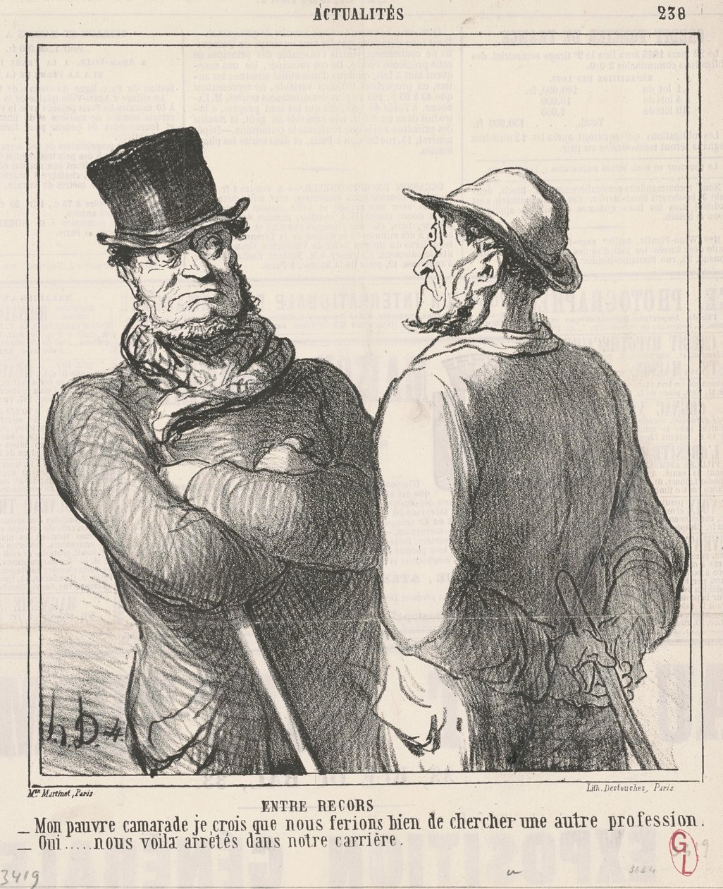 anılar arasında by Honoré Daumier