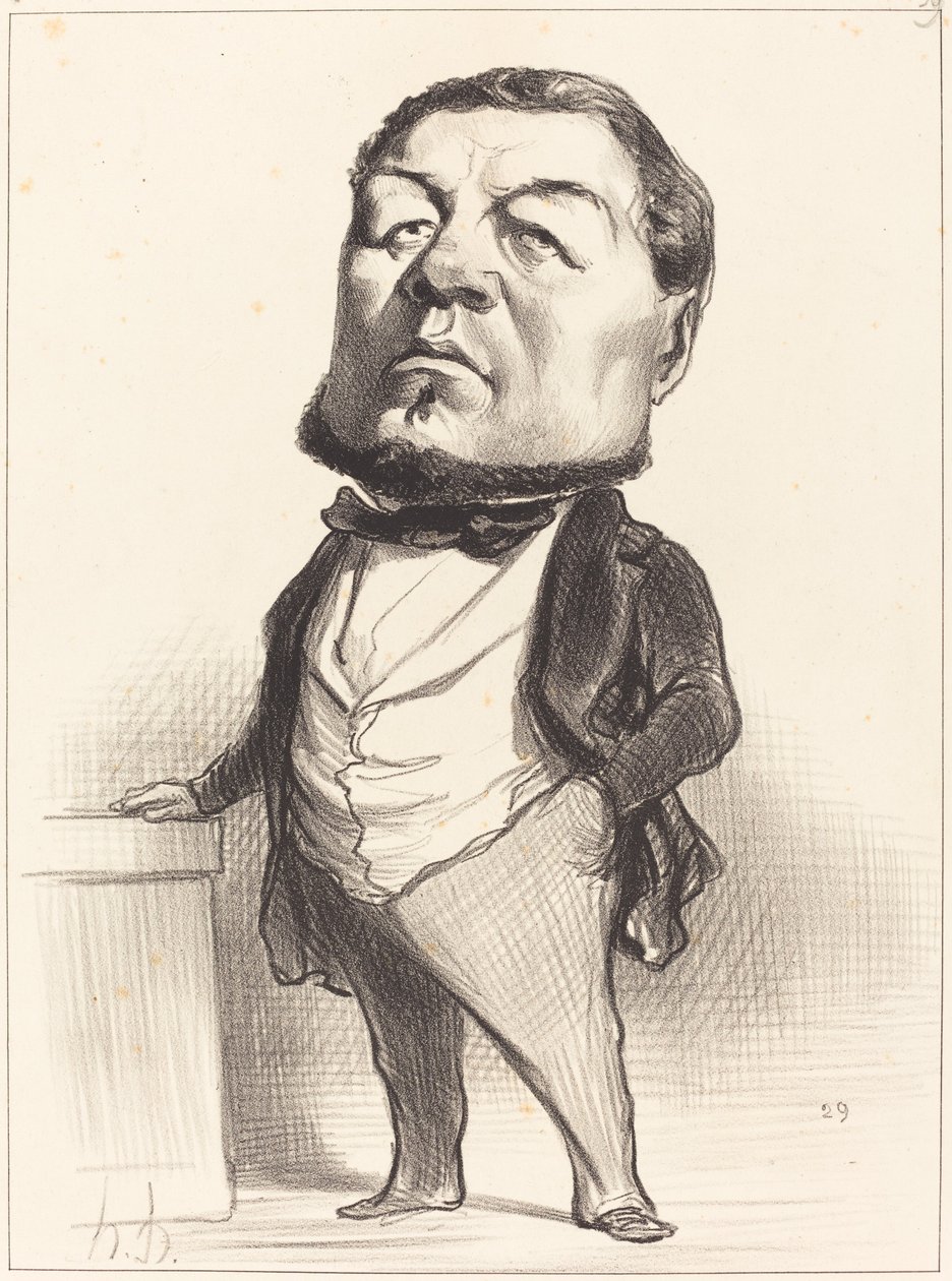 FJ Ducoux by Honoré Daumier