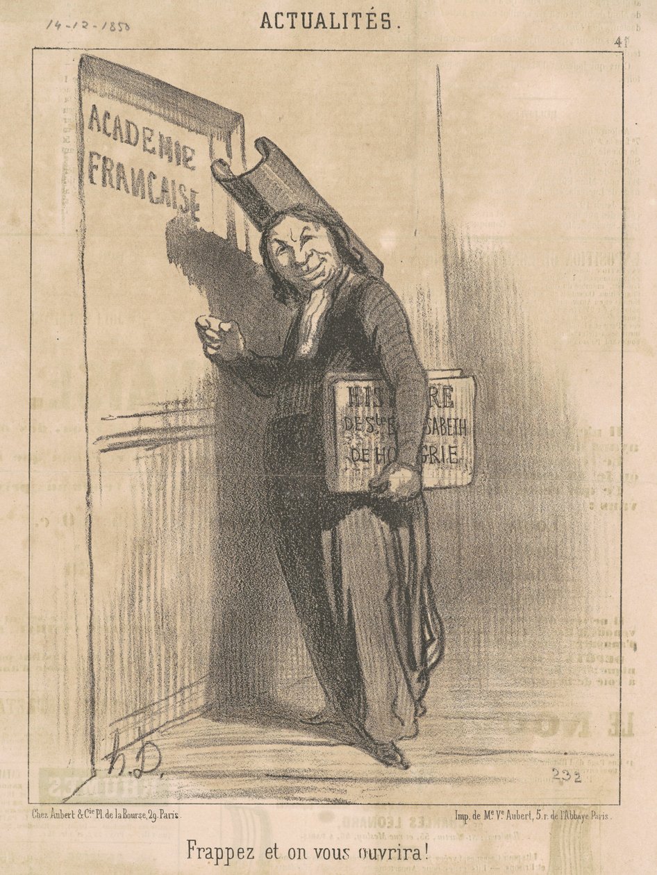 Vur ve sana açacağız! by Honoré Daumier
