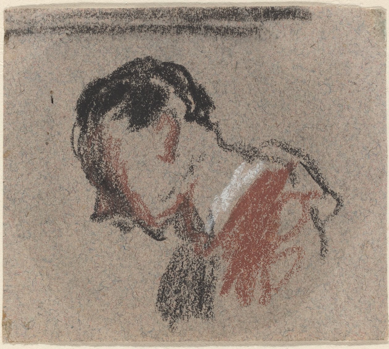 Bir Adamın Başı by Honoré Daumier