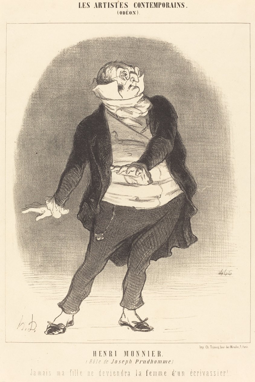 Henri Monnier (Joseph Prudhomme