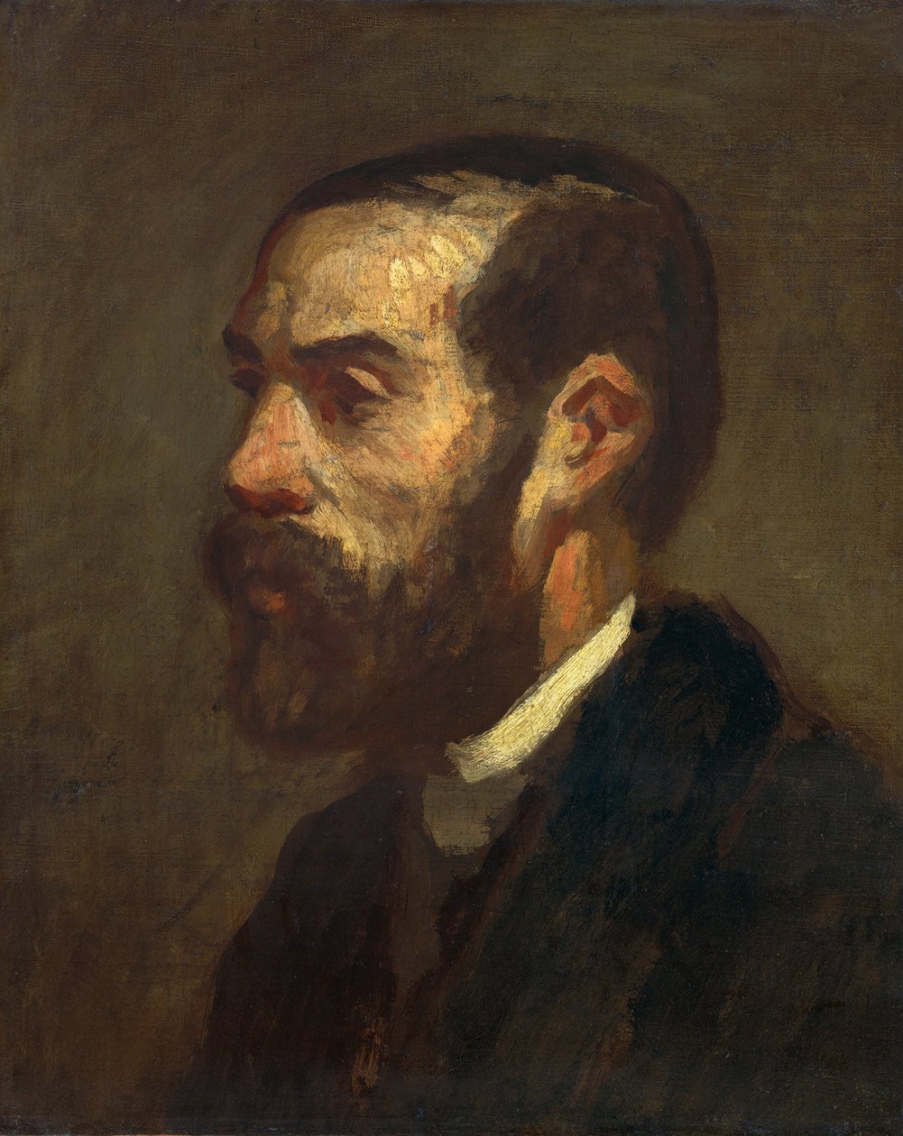 Hippolyte Lavoignat, c. 1860. by Honoré Daumier