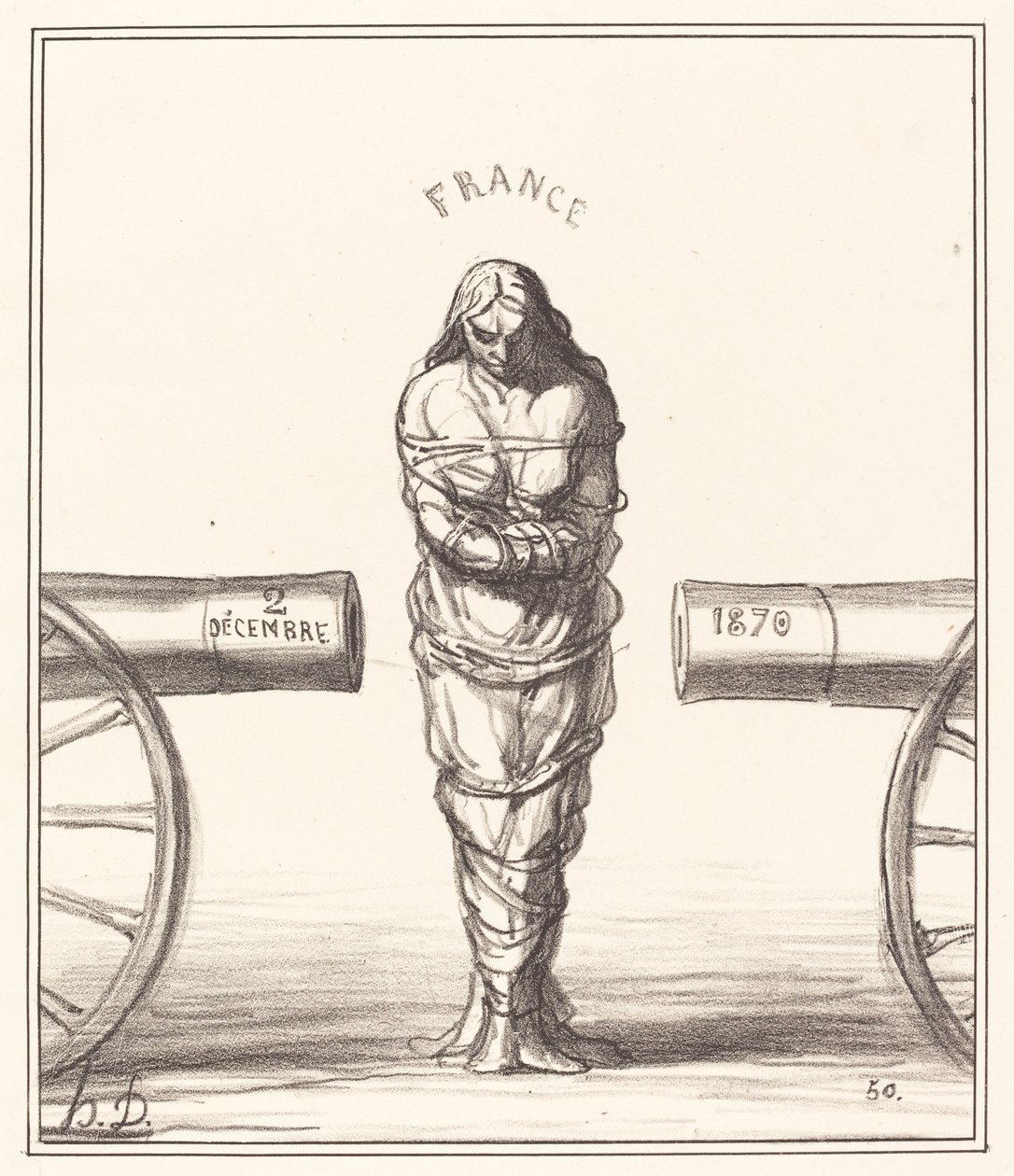 Bir saltanat tarihi by Honoré Daumier