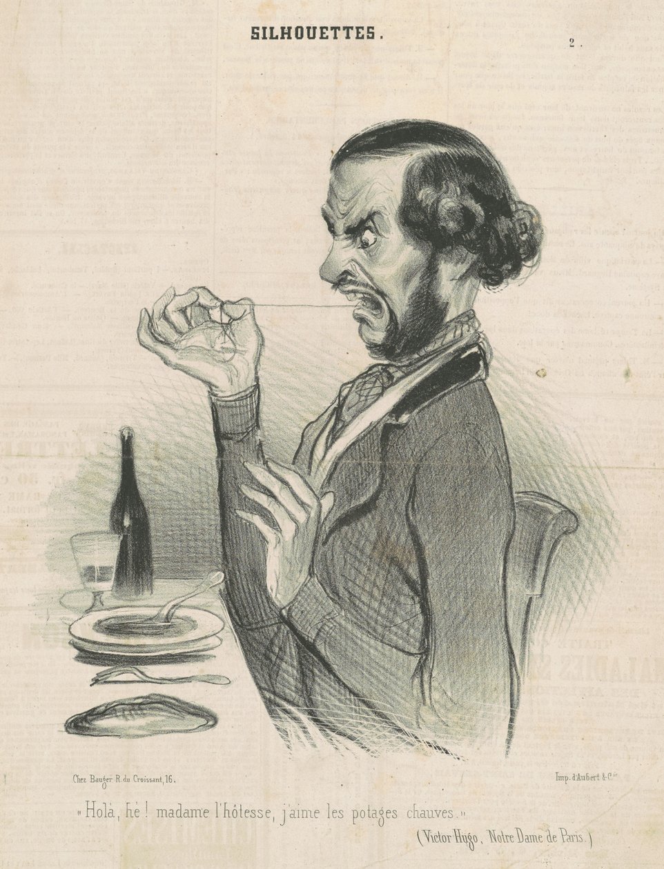 Merhaba, merhaba! bayan hostes by Honoré Daumier