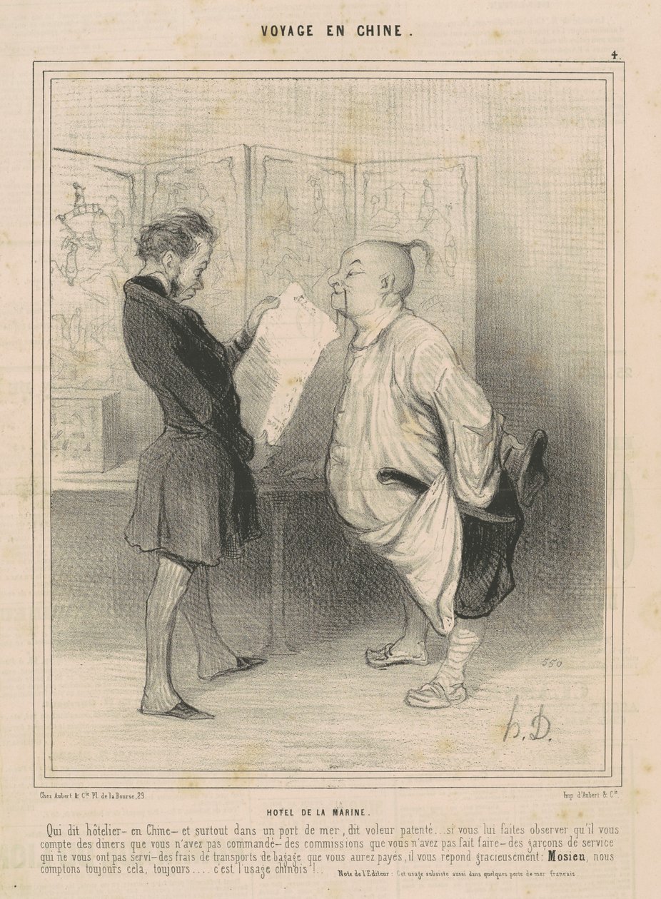 Deniz Otel by Honoré Daumier