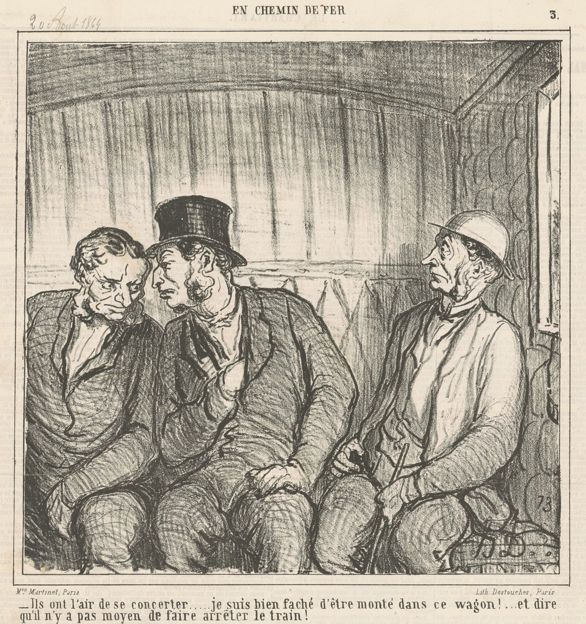 Birlikte çalışıyor gibiler... by Honoré Daumier