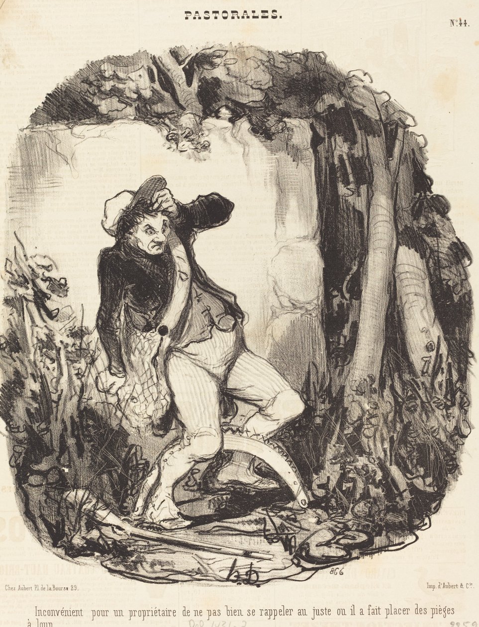 Sahibi için dezavantaj... by Honoré Daumier