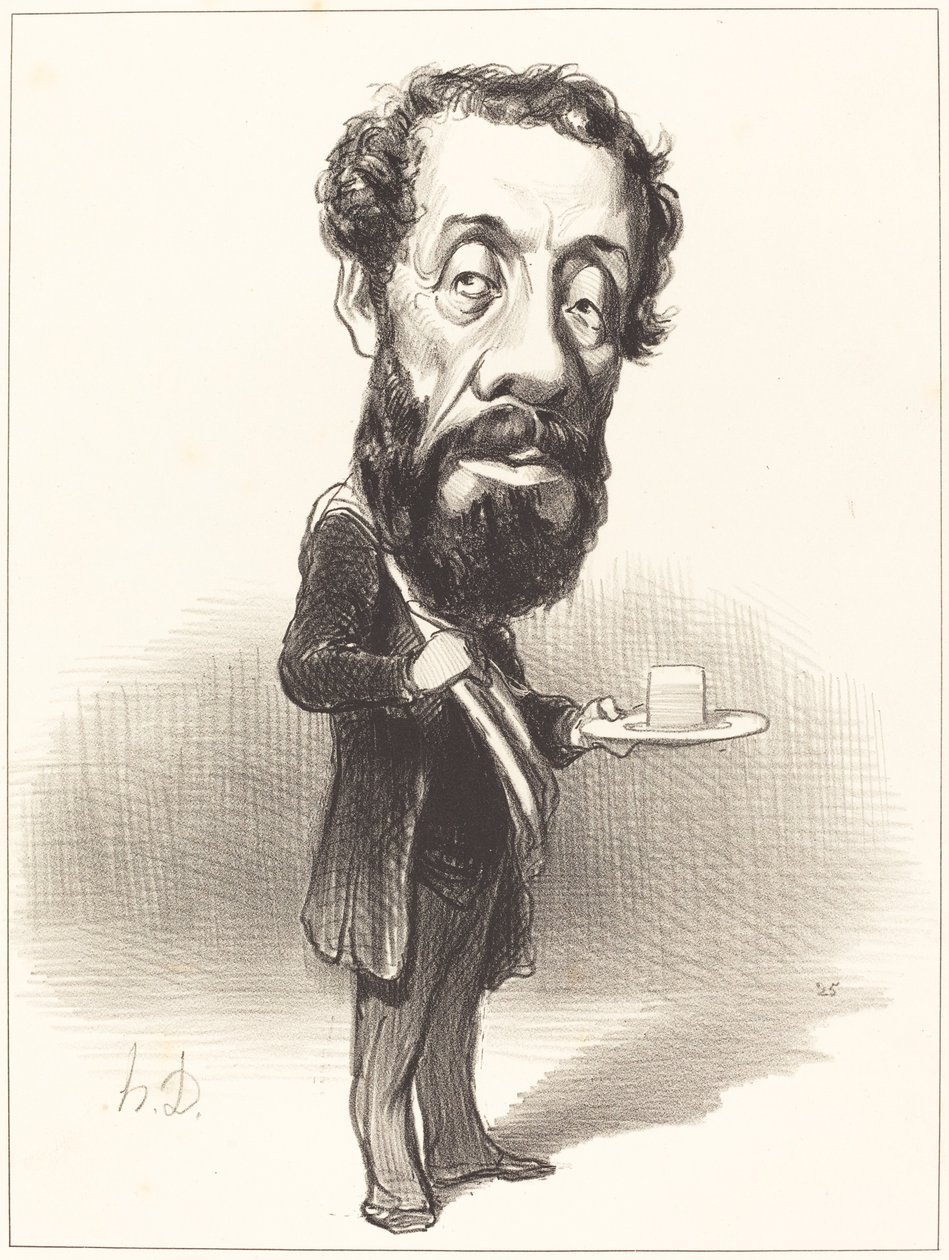 J. Marie-Anne Degousee by Honoré Daumier