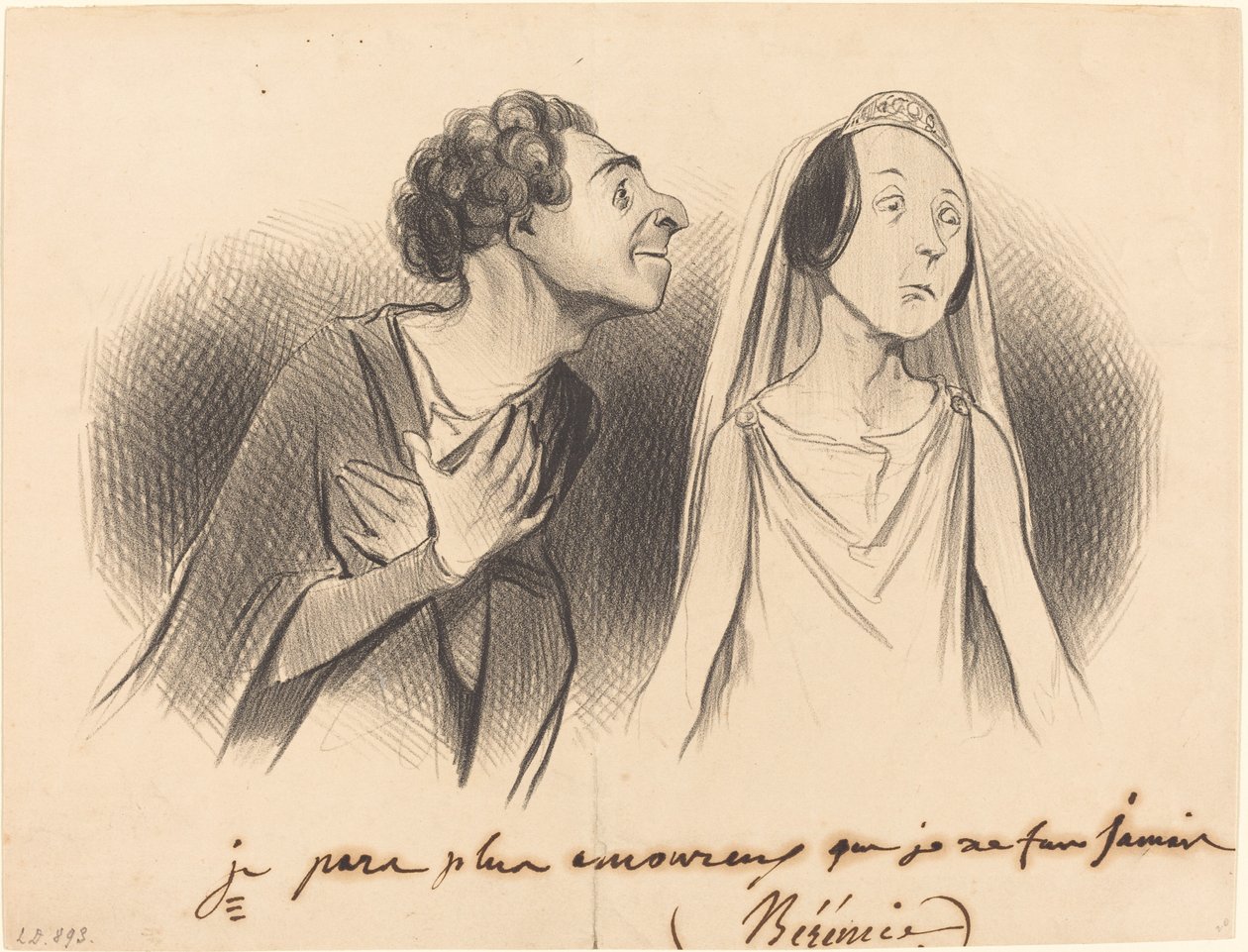 Her zamankinden daha çok aşık oluyorum... by Honoré Daumier