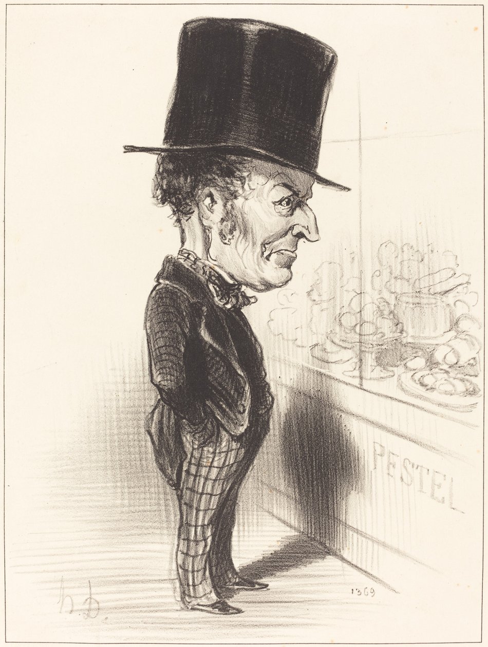 Jean-Charles Besnard by Honoré Daumier