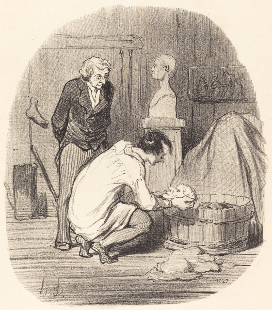 Sanatçı - İşte bu!... by Honoré Daumier