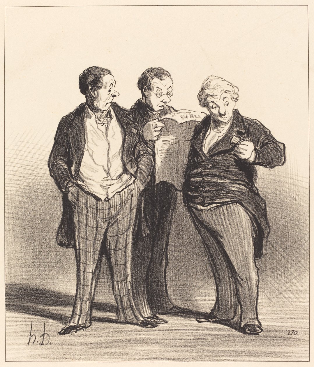 Süs takma yasağı by Honoré Daumier